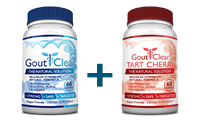 GoutClear (1 Bottle) + TartCherry (1 Bottle)