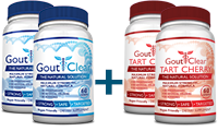 GoutClear (2 Bottles) + TartCherry (2 Bottles)